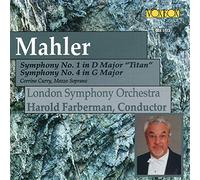 Farberman, Harold - Mahler Symphonies Nos. 1 & 4 (2 CD)