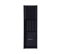 Farberware 5229614 - Organizer per coltelli con 7 scomparti, in plastica, colore: nero