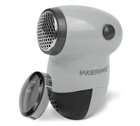 Farberware - Rasoio levapelucchi per tessuti, a batteria, con tre lame per vestiti, maglioni, per rimuovere peli, pelucchi, pelucchi, per vestiti, divani, mobili (antracite, piccolo)