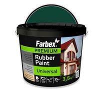 FARBEX Gomma Liquida Guaina Liquida Interni Esterni - 3,5 kg - Verde