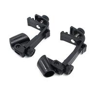 FarBoat - Set di 2 morsetti per microfono, regolabili e antiurto