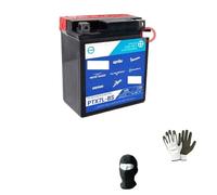 farbrothersonline COMPATIBILE CON PIAGGIO Liberty E5 150 2020 AL 2022 BATTERIA PIAGGIO PTX7L-BS(SIGILLATA COMPLETA YUASA YTXL-BS)12V/6A PER MOTO SCOOTER PRONTA ALL'USO FAI DA TE' 114X71X131