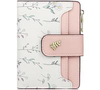 Farcauo Portafoglio Donna Rosa Stampa Fiori Borsetta Piccola Portafogli Donna Borsetta Piccola In Pelle Portafoglio In Pelle Mobile