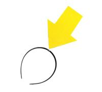 FARCHEAD ARCHHEAD CANDA - Esclamazione Mark Hair Band | Tessuto non tessuto divertente miss arrowhead bandiera per capelli, accessori per capelli elastici di novità, copricapo di gioco per le scorte d