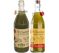 Farchioni - Mix Olio Extra Vergine di Oliva (2 Litri) | 2 x 1 Litro