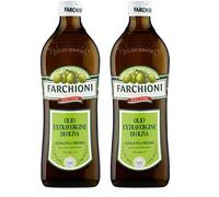 Farchioni Olio Extravergine di Oliva, 1 Litro (Confezione da 2)