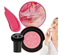 Fard à joues Coussion Air - Makeup guance luminose - Contorno Viso Tenuto a lungo termine per matrimonio sera festivo quotidiano bellezza naturale