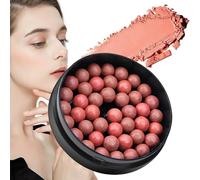 Fard da Guance - Trucco Fard Viso | Pallina Sfumato Naturale Leggero Guance per Contouring Donne Ragazze Sposa Viaggio