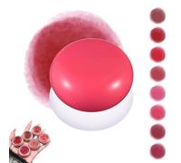 Fard multiuso morbido opaco per trucco, fard per trucco sfocato, fard per labbra e guance, impermeabile, rossetto, barattolo di budino di fango, nebbia opaca, smalto per labbra in velluto