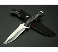 FARDEER Knife DJ18 Coltello da Caccia all'aperto di Alta qualità Coltello da Sopravvivenza Coltello da Cintura per Esterni