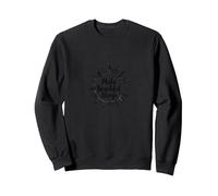 Fare Cose Belle: Ispirazione Artistica Felpa, Unisex per Adulti, Nero, M