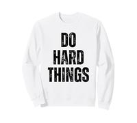 Fare Cose Difficili Allenamento Motivazione Fitness Felpa