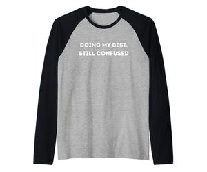 Fare del Mio Meglio Ancora confuso Grato Inizio Maglia con Maniche Raglan
