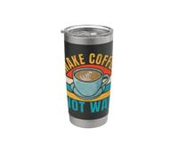 Fare il caffè non il caffè di guerra Bicchiere termico in acciaio inox doppia parete
