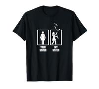Fare Il giocoliere con Tua Sorella Mia Sorella Fratello Funny Juggler Maglietta