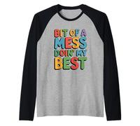 Fare Il Mio Meglio Maglia con Maniche Raglan