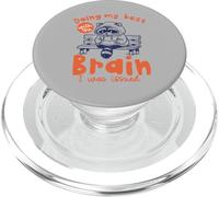 Fare il mio meglio procione cervello autismo neurodivergente PopSockets PopGrip per MagSafe