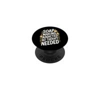 Fare il sapone dipendente divertente sapone PopSockets PopGrip Adesivo
