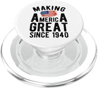 Fare l"America grande dal 1940 86 Anni Uomini Donne PopSockets PopGrip per MagSafe