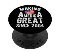 Fare l'America grande dal 2004 21 Anni PopSockets PopGrip Adesivo