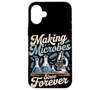 Fare microbi da sempre microbiologo Custodia per iPhone 16 Plus