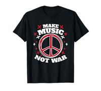 Fare Musica Non Guerra - Peace Activism Maglietta