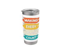 Fare ogni Splash Count Dock Diving Bicchiere termico in acciaio inox doppia parete