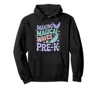 Fare Onde magiche in Pre-K Back To School Felpa con Cappuccio