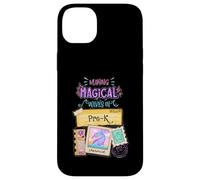 Fare onde magiche in Pre-K Back To School Mermaid Girls Custodia per iPhone 14 Plus
