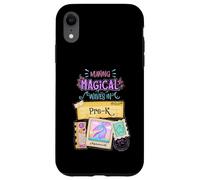 Fare onde magiche in Pre-K Back To School Mermaid Girls Custodia per iPhone XR