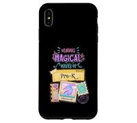 Fare onde magiche in Pre-K Back To School Mermaid Girls Custodia per iPhone XS Max