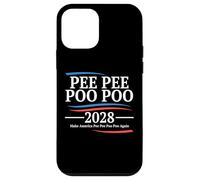 Fare pipì cacca cacca 2028 Peepee Poopoo Meme Custodia per iPhone 12 mini