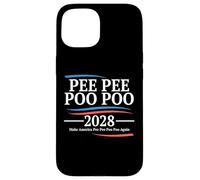 Fare pipì cacca cacca 2028 Peepee Poopoo Meme Custodia per iPhone 15