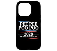 Fare pipì cacca cacca 2028 Peepee Poopoo Meme Custodia per iPhone 15 Pro