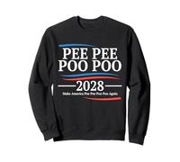 Fare pipì Cacca Cacca 2028 Peepee Poopoo Meme Felpa