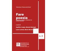 Fare poesia: Esperienze, pratiche e riflessioni nei contesti educativi