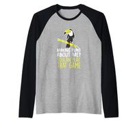 Fare Puns su di Me? Toucan Gioca a Quel Gioco! Maglia con Maniche Raglan