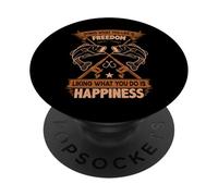 Fare quello che ti piacePesca divertente PopSockets PopGrip Adesivo