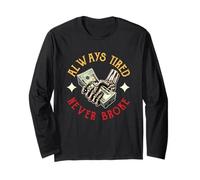 Fare Soldi Hustling Dire Sempre Stanco mai Rotto Maglia a Manica