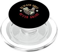 Fare soldi Hustling Dire sempre stanco mai rotto PopSockets PopGrip per MagSafe