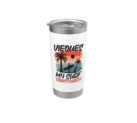 Fare surf vicino a Vieques Bicchiere termico in acciaio inox doppia parete