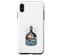 Fare una Nave in Bottiglia NAVIGANDO ATTRAVERSO I SOGNI Nave Bottiglia Custodia per iPhone XS Max