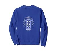 Fare Uno Screenshot della Vita - Modern Lifestyle Felpa, Unisex per Adulti, Blu Reale, M