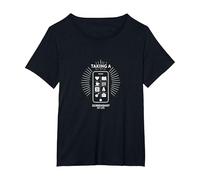 Fare Uno Screenshot della Vita - Modern Lifestyle Maglietta, Donna Plus-Size, Nero, 5X