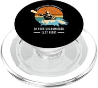 Farei un cazzo ma l'ho già dato Whitewater Kayak PopSockets PopGrip per MagSafe