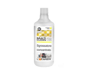 Faren 100 USI, Sgrassante Multiuso Alcalino, efficace e sicuro su tutte le superfici per una perfetta pulizia, 1 Lt
