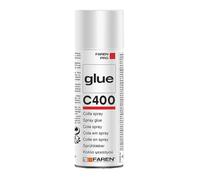 FAREN Colla Spray C400 – Adesivo universale forte e resistente per pannelli fonoassorbenti 400 ml