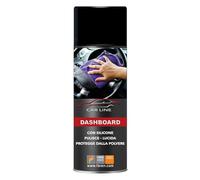 FAREN Dashboard Lucida Cruscotto Auto, Spray Pulitore Lucidante per Interni Abitacolo Macchina in Plastica, Vinile, Legno e Metallo, con Silicone, Effetto Lucido e Antistatico - 400 ml
