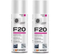 Faren F20 Igienizzante PULITORE Spray Trasparente 2 BOMBOLETTE X 400ml