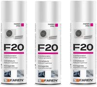 Faren F20, Igienizzante Spray per Climatizzatori di Casa e Auto, PROMO PACK 3 PZ